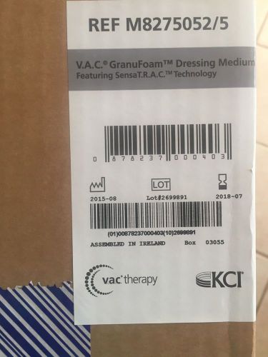 V.A.C.GranuFoam Medium Dressing for KCI Wound VAC Therapy (Box of 5)