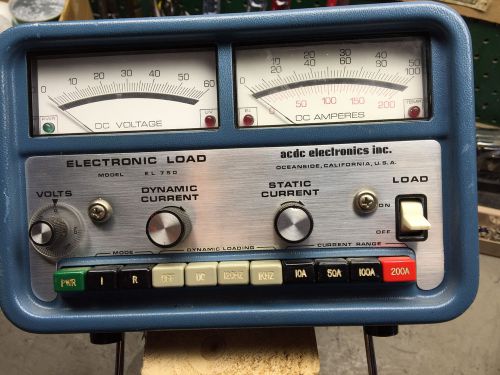AC/DC EL750 electronic load