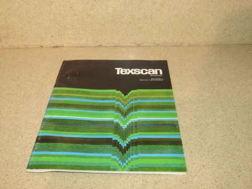TEXSCAN CORPORATION SPECIALISTS IN ELECTRONIC INSTRUMENTATION CATALOG (#322)