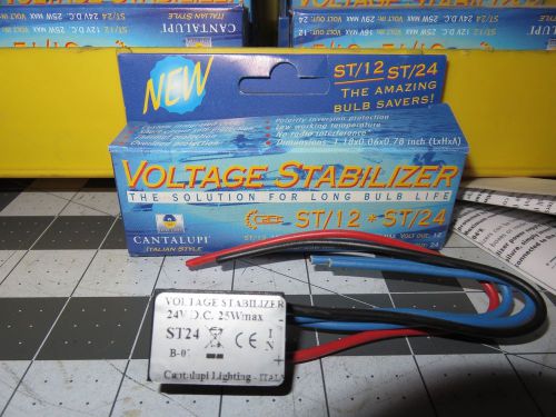Cantalupi voltage volt stabilizer regulator dc-dc 12v or 24v 25 watt max for sale