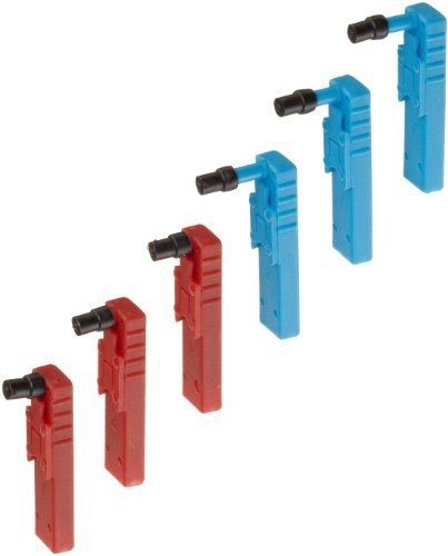 Dickson P246 Chart Recorder Pens, 3 Red and 3 Blue (Pack of 6)