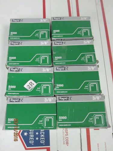40,000 Rapid 23520200 3/8-Inch Flat Wire Staples for Rapid R11 Hammer Tacker