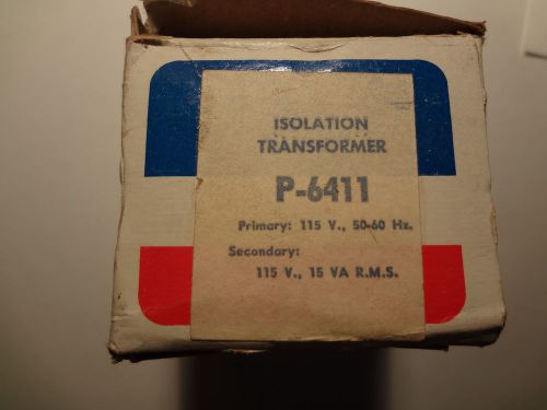 Stancor Isolation Transformer P-6411