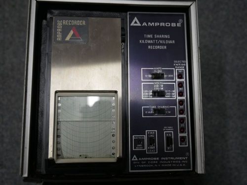 Amprobe AC Kilowatt/Kilovar Recorder VintageModel Law 79 Made in USA