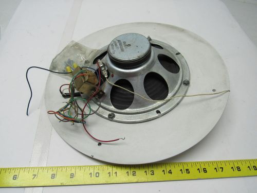 8&#034; flush mount round speaker adjustable volume has signs of wear