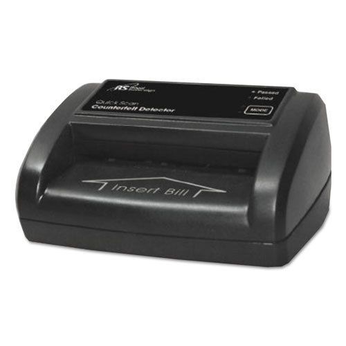 Royal Sovereign Portable Four-Way Counterfeit Detector, 5 x 3 1/2 x 2 3/8, Black