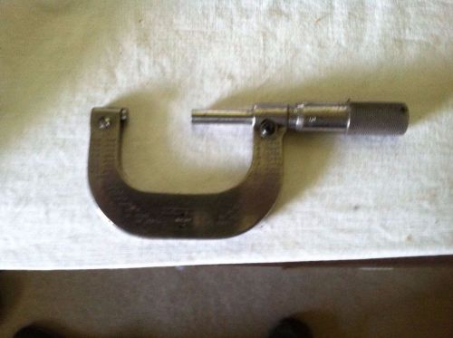 Brown and sharpe micrometer 1-2 inch model 39 for sale
