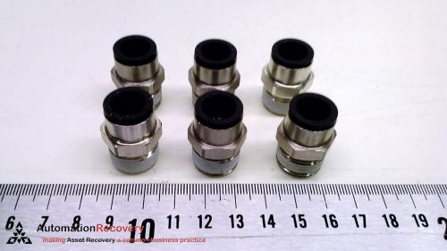 LEGRIS 3175-10-18 - PACK OF 6 - PUSH-TO-CONNECT TUBE FITTINGS, THREAD, N #214607