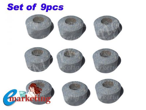 SET OF 9PCS, 25MM TO 50MM VALVE SEAT GRINDER STONE SUITABLE FOR SIOUX HEAVY DUTY