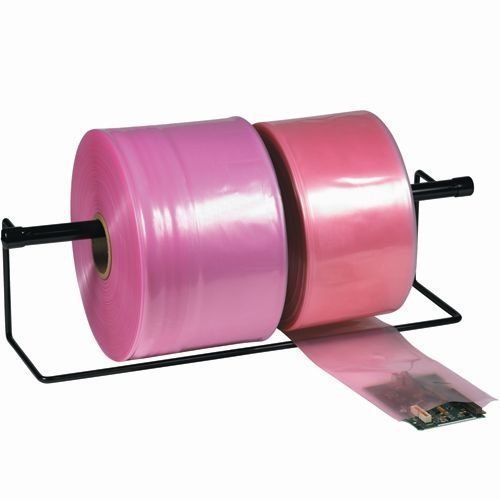 Aviditi PTAS1604 Polyethylene Anti-Static Tubing Roll, 1075 Length x 16&#034; Width,