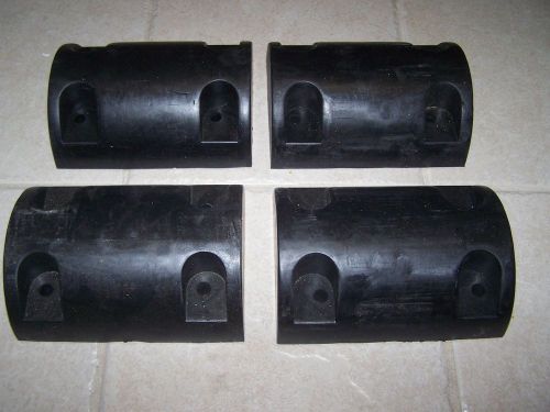 Rubber Bumpers - Boat, Dock, large - 4 pieces
