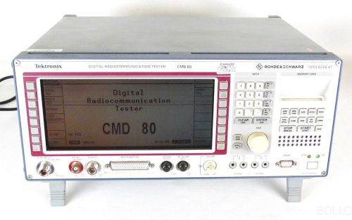 ROHDE &amp; SCHWARZ Digital Radio Communication Tester Tektronix CMD80 w/ Options