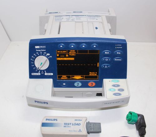 Philips heartstart xl m4735a defibrillator with option co2 for sale