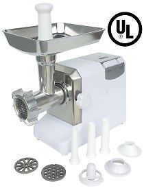 Electric meat grinder light duty w/ attachments mgh-180 new #4544 for sale