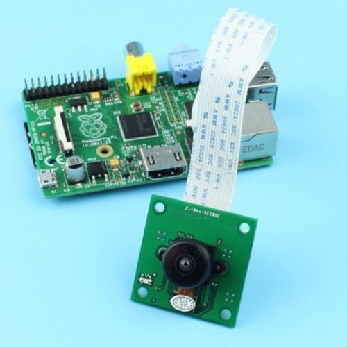 OV5647 5MP Sensor Camera Board /w M12x0.5 Mount Fish eye Lens for Raspberry Pi 3