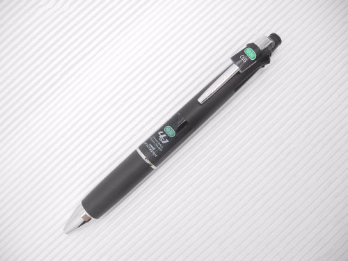Black uni-ball jetstream multi-function 4+1 0.5mm ball point pen &amp; 0.5mm pencil for sale