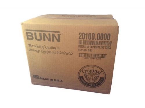 Lot - (7 Cases) Bunn U3 Urn Coffee Filter 252/cs -18x7 Inch 3 Gallon-$14.28 Each