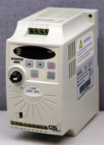 Automation Direct GS1-21P0 Variable Frequency AC Drive GS1 Series