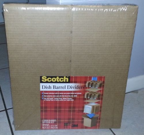 Scotch Dish Barrel Dividers - Glass Protect Cushion - Moving Supplies - MMM8030