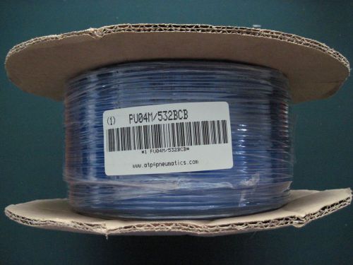 Atp pu04m/532bcb blue surethane straight polyurethane tubing 3/32 x 5/32&#034; x 250&#039; for sale