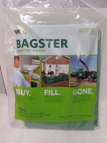 New bagster 3 cubic yard/3300lb dumpster in a bag by waste management for sale