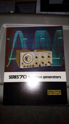 IEC Series 70 Function Generators Specifications Pamphlet
