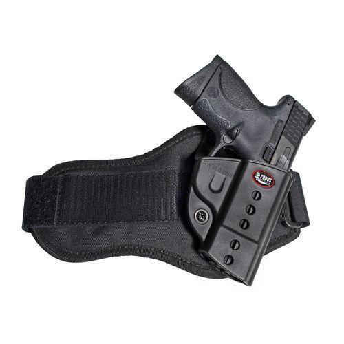 Fobus swmpa black rh evolution ankle gun holster fits s&amp;w m&amp;p 9mm .40 .45 for sale