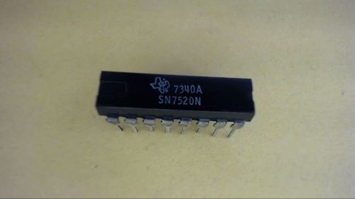 TEXAS INSTRUMENTS SN7520N 16-Pin Dip Integrated Circuit New Lot Quantity-10