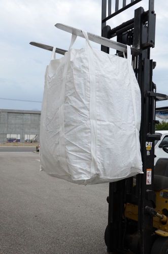 Brand new bulk bag 35x35x50 fibc (super sack) ton bag 4000lb swl (local pickup) for sale
