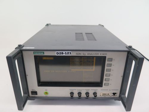 Siemens K1403 ISDN Analyzer