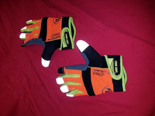 Firm grip large safety protective construction workers pro hand glove for sale