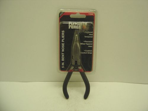 PLYMOUTH FORGE 11256P 5 IN. BENT NOSE PLIERS HARDENED AND TEMPERED NEW IN PKG.