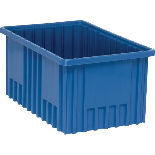 Quantum dividable grid container 8pk 16 1/2inl x 10 7/8inw x 8inh blu #dg92080bl for sale