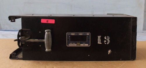Square d 100 amp 575 volt 3 pole model df 8193-1 twin panel switch free shipping for sale
