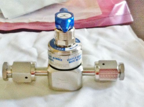 Amat pneumatic valve 3870-01695, 1/4&#034; vcr, 3500 psi, parker veriflo, 6ra nc for sale