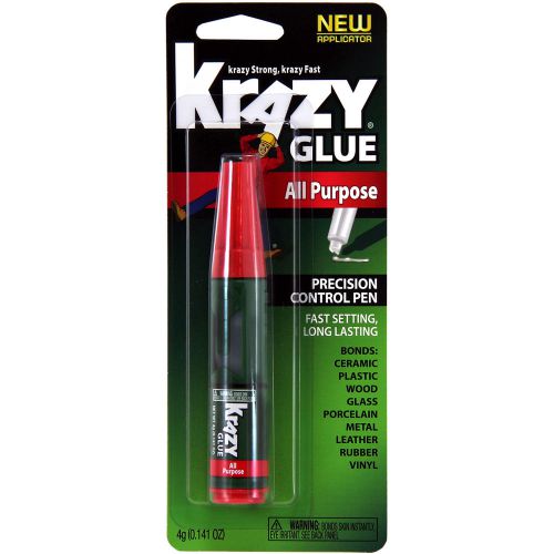 Krazy glue(r) all-purpose precision control pen-4g 070158829488 for sale
