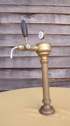 Gothic Keg Draft Art Deco Beer Brass Dispenser Tap Loft Industrial age steampunk