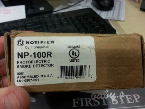 Honeywell Notifier (NEW IN BOX) Photoelectronic Smoke Detector (NP-100R)