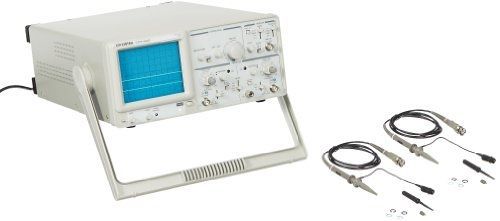 Gw instek gos-620 analog oscilloscope with 2 channel, 20mhz bandwidth for sale