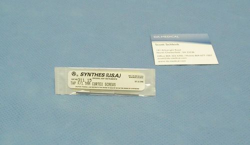 Synthes 311.15 Tap for 1.5mm Cortex Screws, Unused