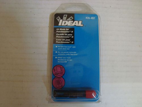 Ideal 35-497 nib 66 blade for punchmaster 11 use w/turn-lock style punch down for sale