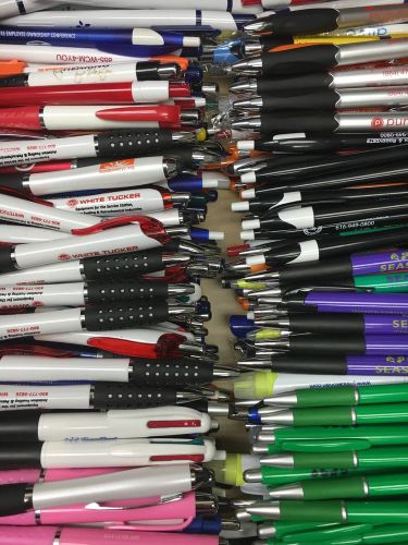50 Lot Misprinted Ink Pens