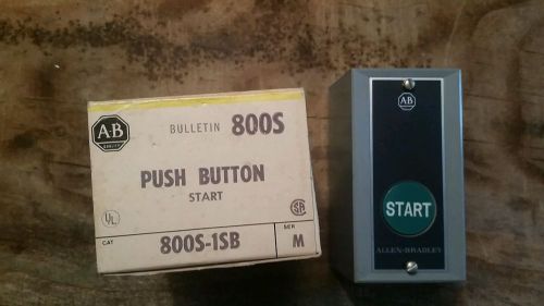 New in box ALLEN BRADLEY 800S 1SB Push Button Series M