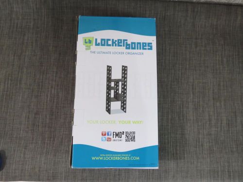 Locker bones black locker organizer frame 12&#034;x9.5&#034;x32&#034; new in box/ golndola 5 for sale