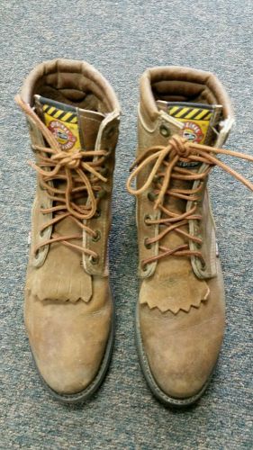 7 C JUSTIN ORIGINAL WORKBOOTS L0774 Work Boots Women 7C Steel Toe