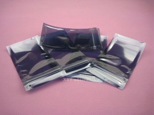 500 esd anti-static shielding zip lock bags 1.5&#034; x 2.8&#034;_40 x 70mm_usable size for sale