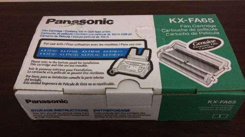 Panasonic KX-FA65 Film Cartridge New In Box