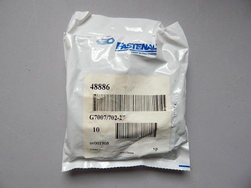 Fastenal  48886  (g7007/702-2&#034;)  pipe &amp; rigid strut clamps,  50 pairs,  nib for sale