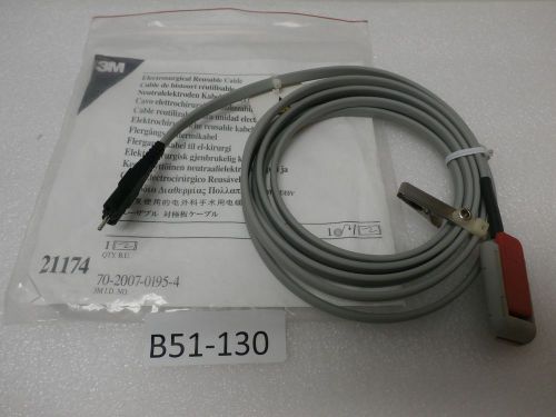 3M 21174 / Valleylab Electrosurgical Cable reusable Electro Surgical Instruments