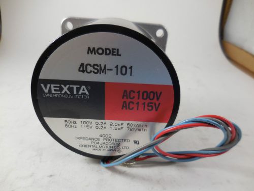 Vexta Model 4CSM-101 Synchronous Motor